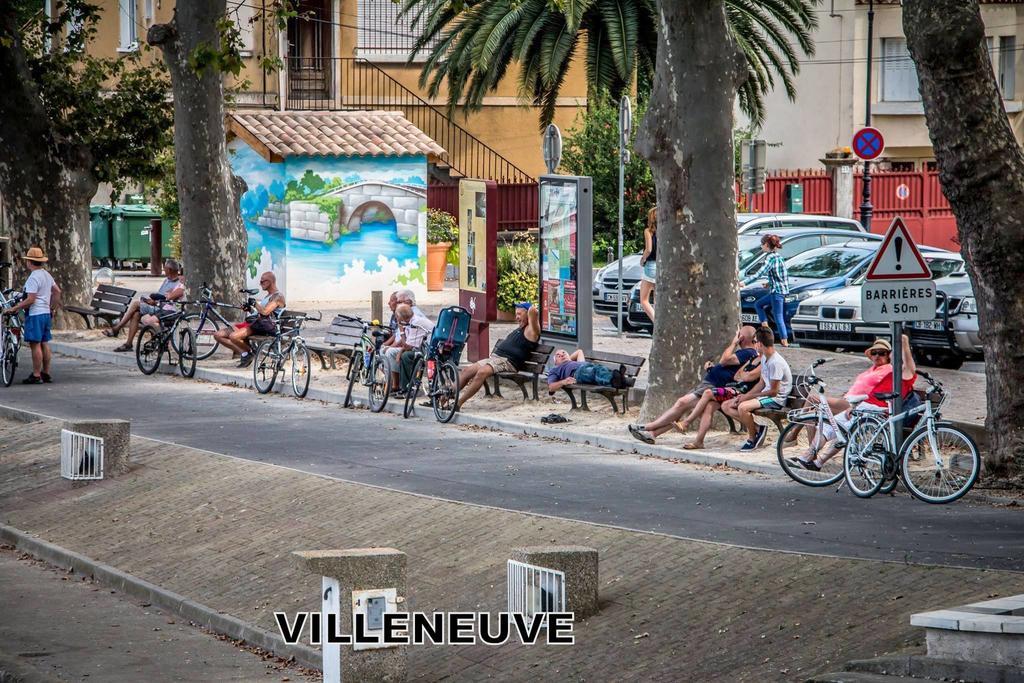 Hotel Las Cigalas Villeneuve-lès-Béziers Exterior foto