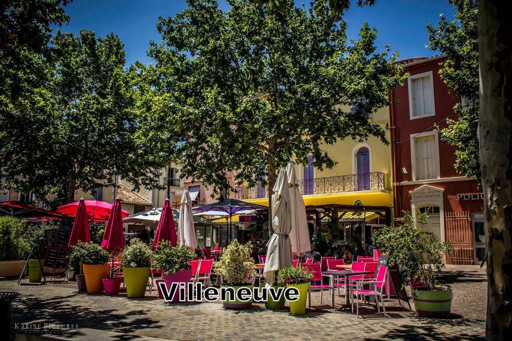 Hotel Las Cigalas Villeneuve-lès-Béziers Exterior foto